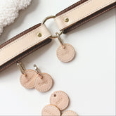 Costum Leather Name Tag